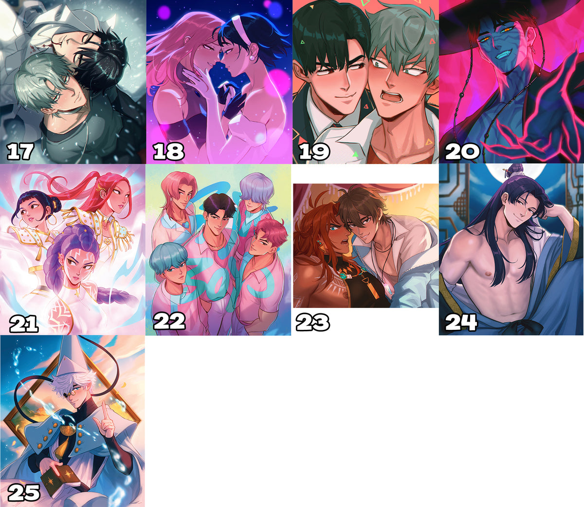 Prints A5 (Medium) - Anime