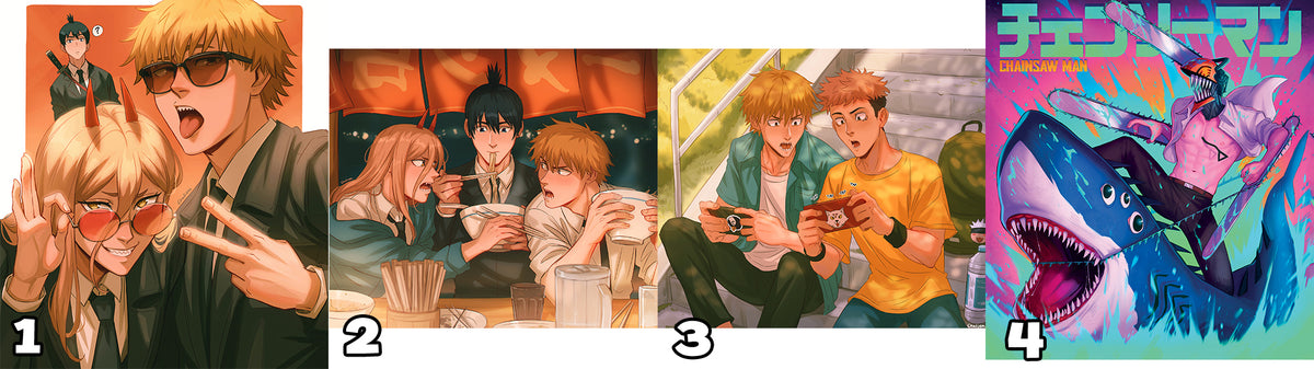 Prints A4 (Big) - Chainsaw Man
