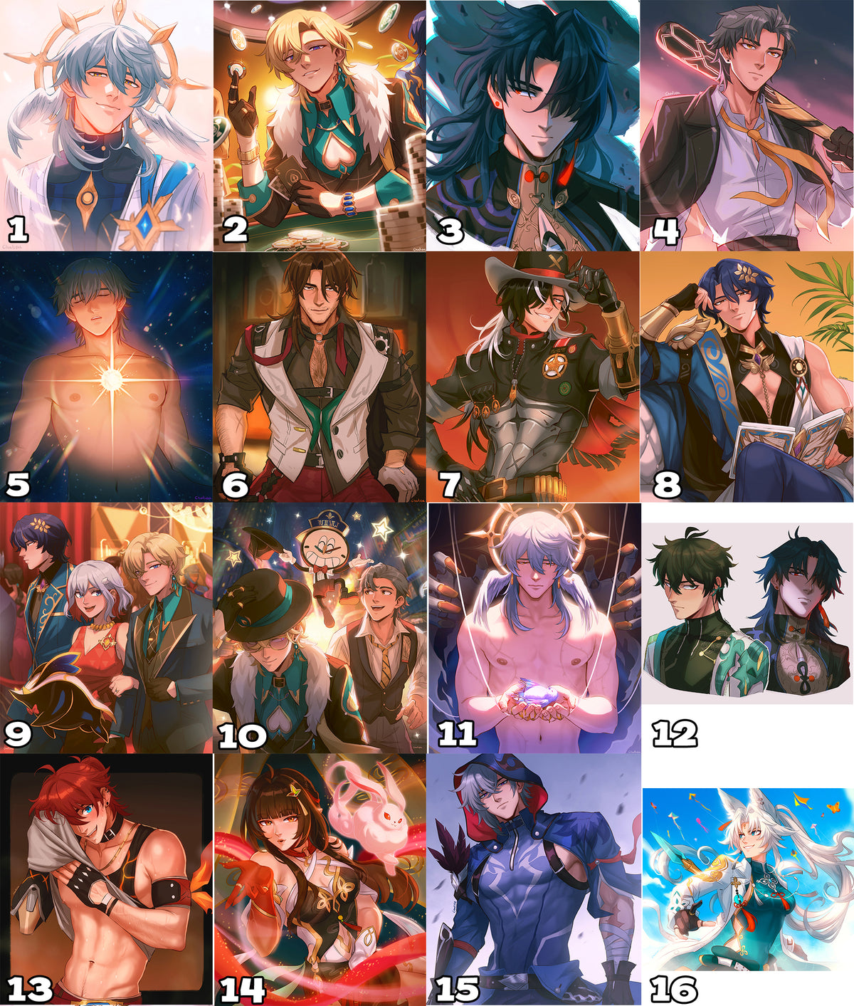 Prints A5 (Medium) - Honkai Star Rail