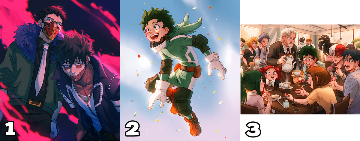 Prints A4 (Big) - My Hero Academia