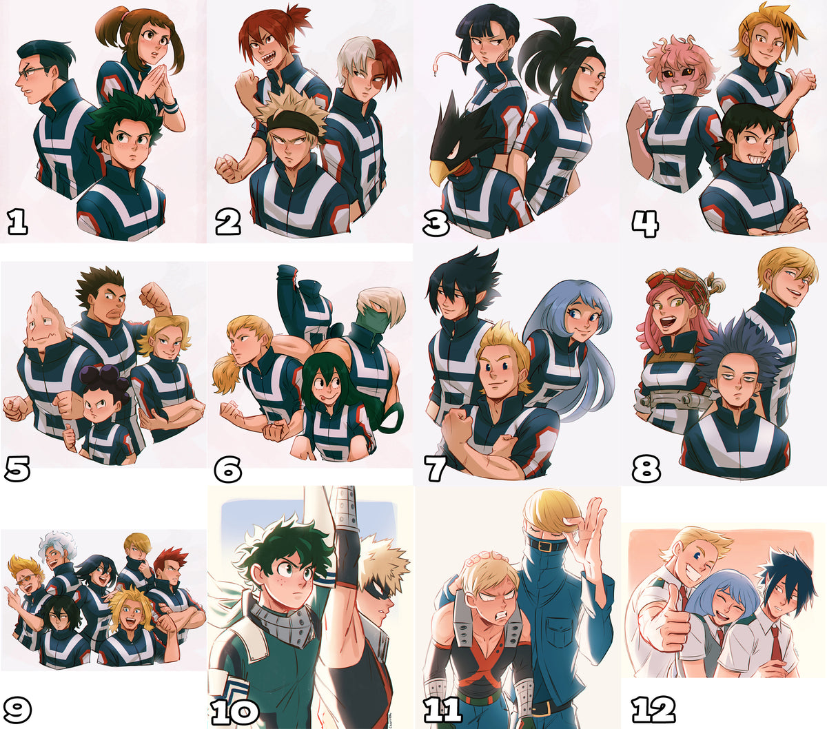 Prints A6 (Small) - My Hero Academia