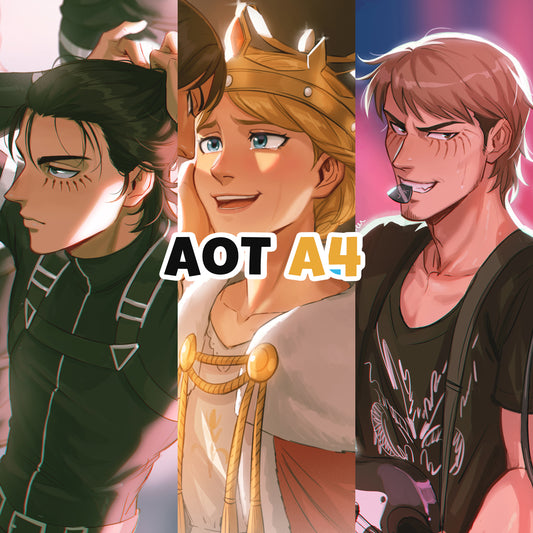 Prints A4 (Big) - Attack on Titan