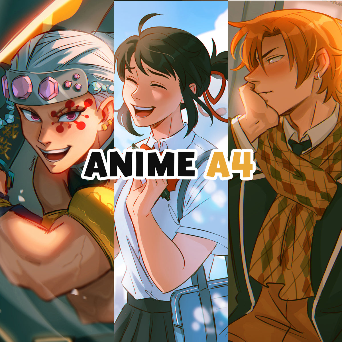 Prints A4 (Big) - Anime