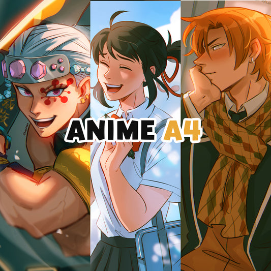 Prints A4 (Big) - Anime