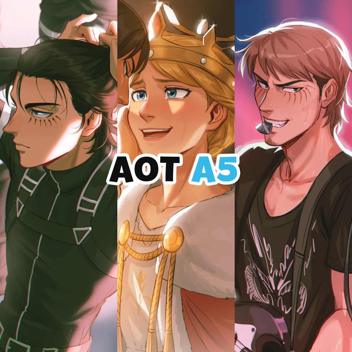 Prints A5 (Medium) - Attack on Titan