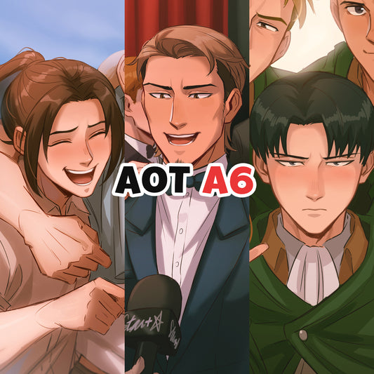 Prints A6 (Small) - Attack on Titan