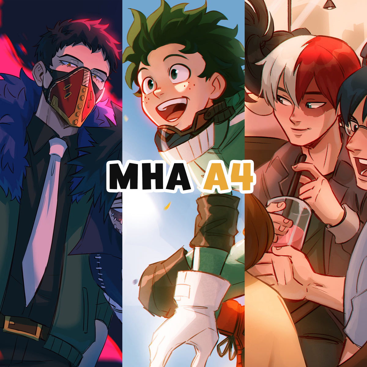 Prints A4 (Big) - My Hero Academia