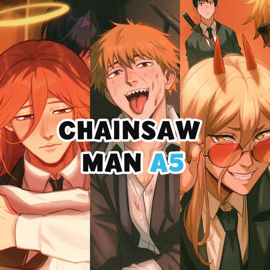 Prints A5 (Medium) - Chainsaw Man