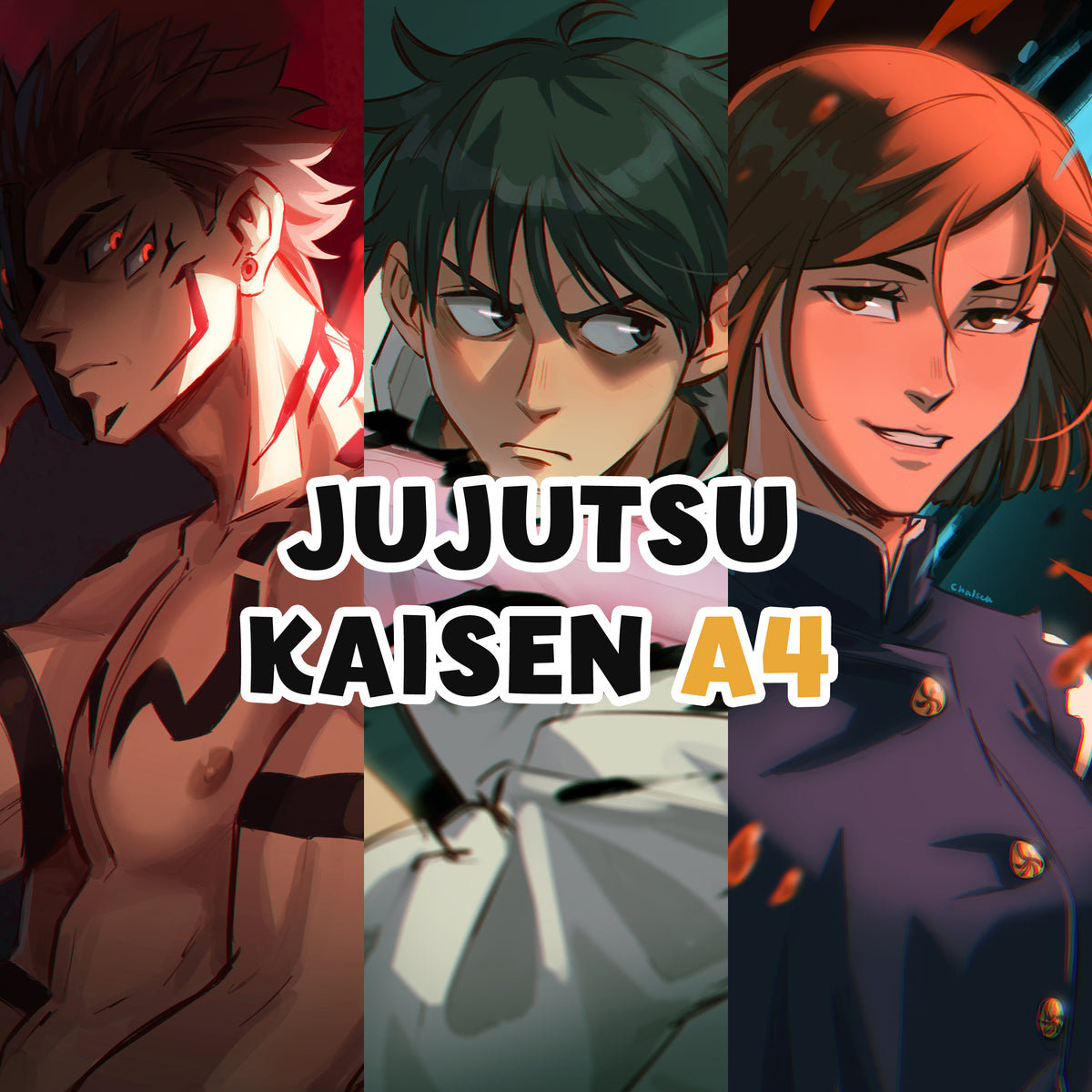 Prints A4 (Big) - Jujustu Kaisen