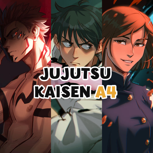 Prints A4 (Big) - Jujustu Kaisen